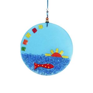 large round wall hanging