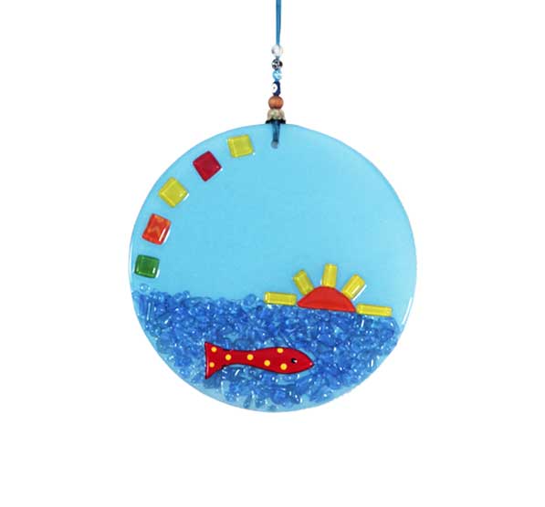 large round wall hanging