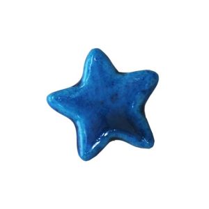 medium five pointed star kharmohre bead