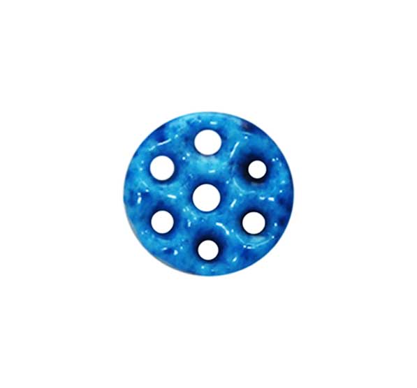 large seven holes round kharmohre bead